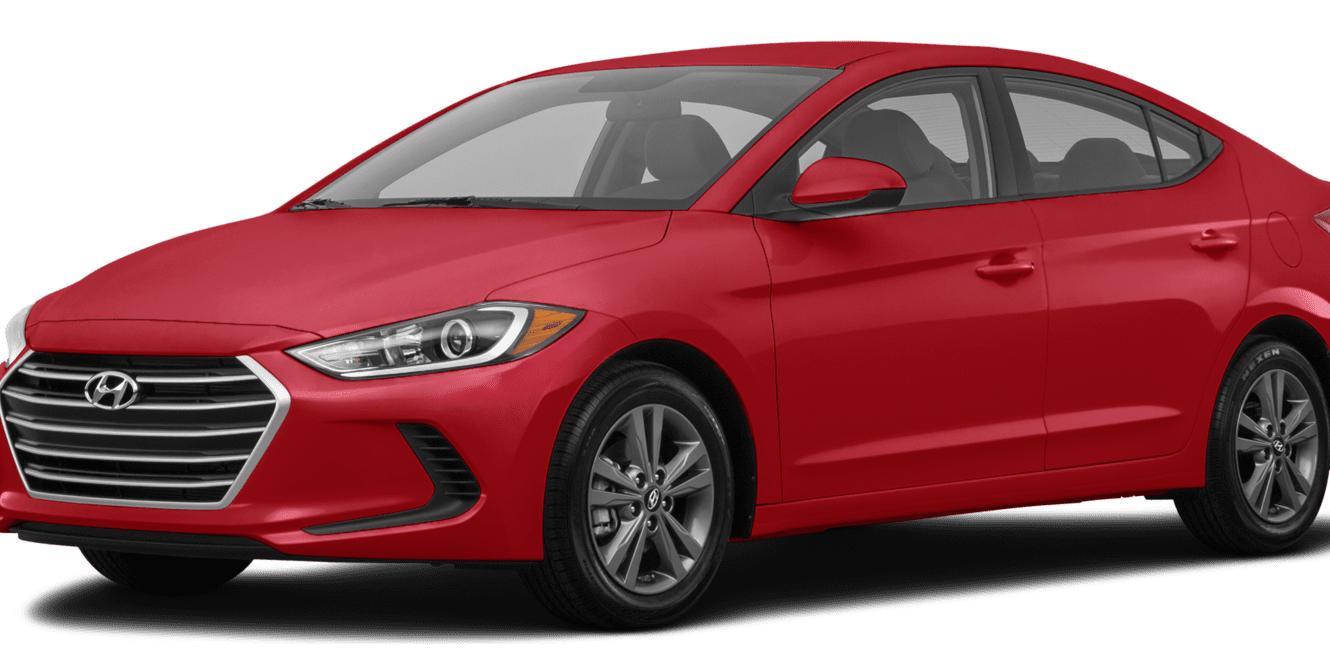 HYUNDAI ELANTRA 2018 5NPD84LF8JH372725 image