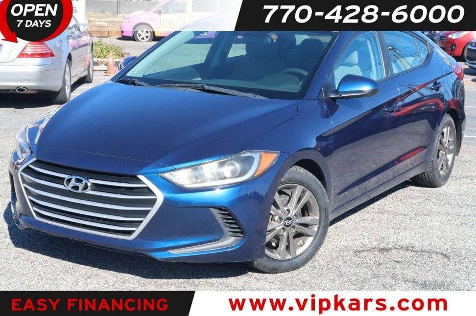 HYUNDAI ELANTRA 2018 5NPD84LF8JH367475 image