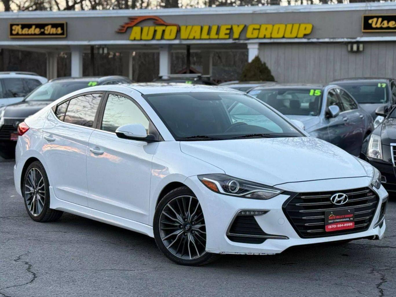 HYUNDAI ELANTRA 2018 KMHD04LB6JU588451 image