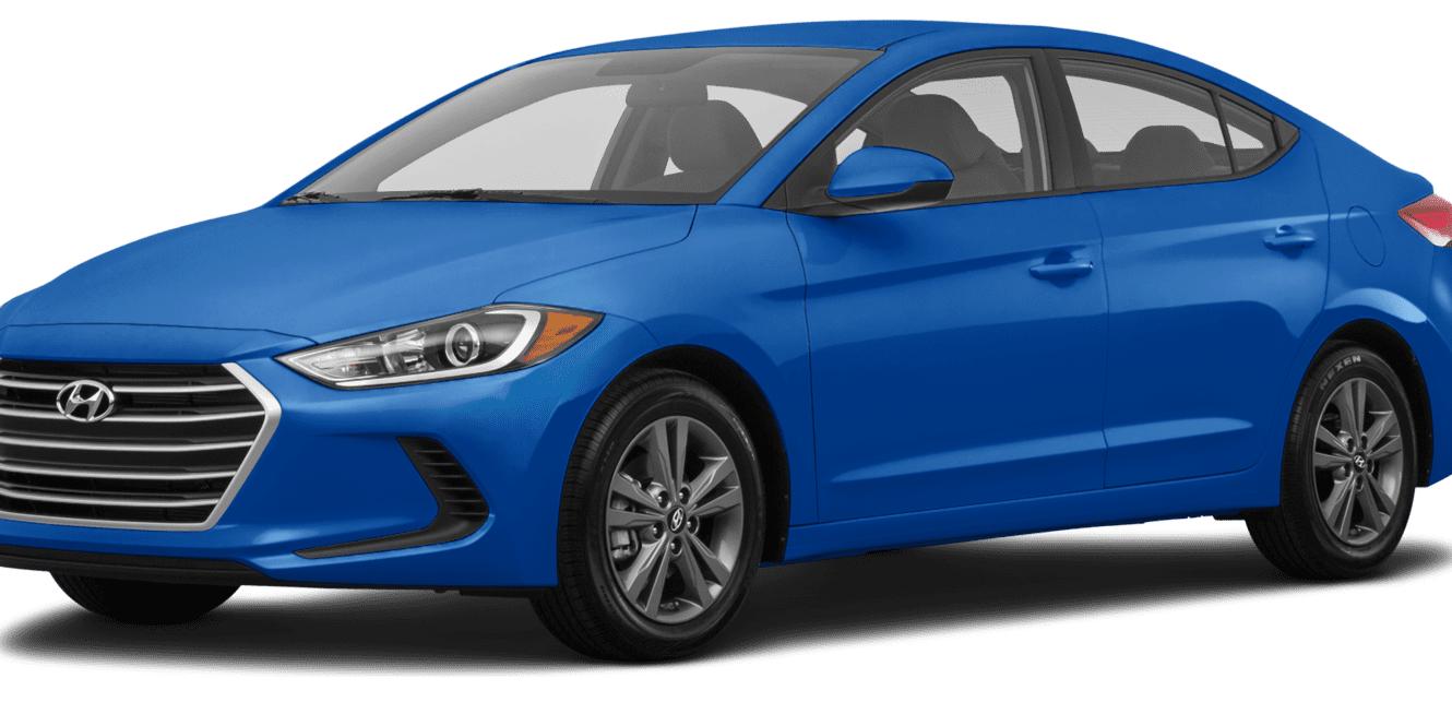 HYUNDAI ELANTRA 2018 KMHD74LF8JU607452 image