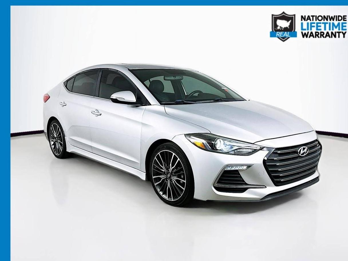 HYUNDAI ELANTRA 2018 KMHD04LBXJU543643 image