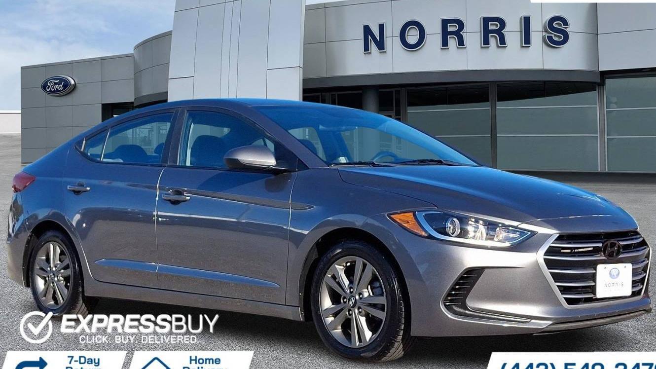 HYUNDAI ELANTRA 2018 5NPD84LF3JH316353 image