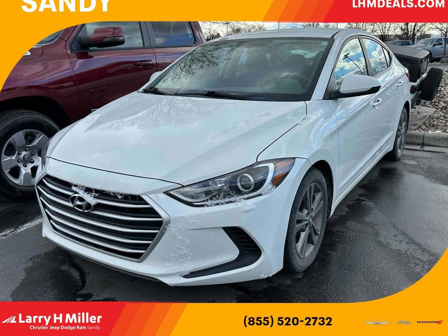 HYUNDAI ELANTRA 2018 5NPD84LF5JH258844 image