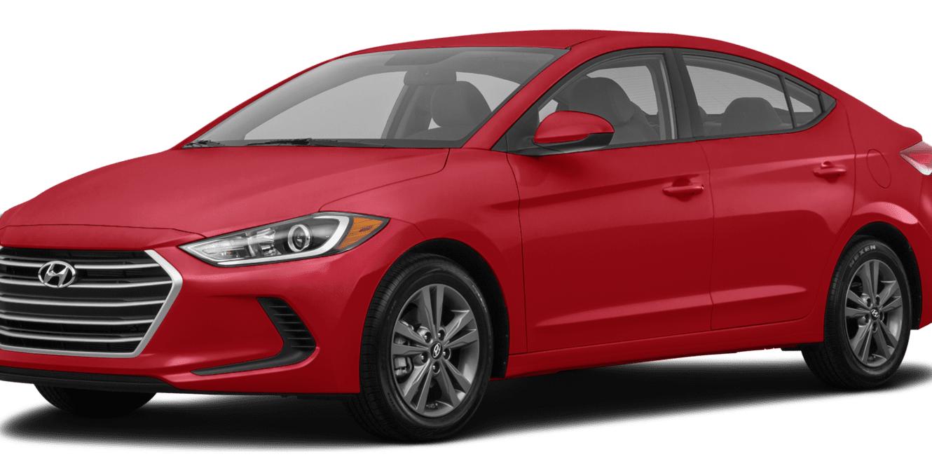 HYUNDAI ELANTRA 2018 5NPD84LF0JH258007 image