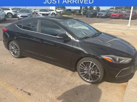 HYUNDAI ELANTRA 2018 KMHD04LB1JU480089 image