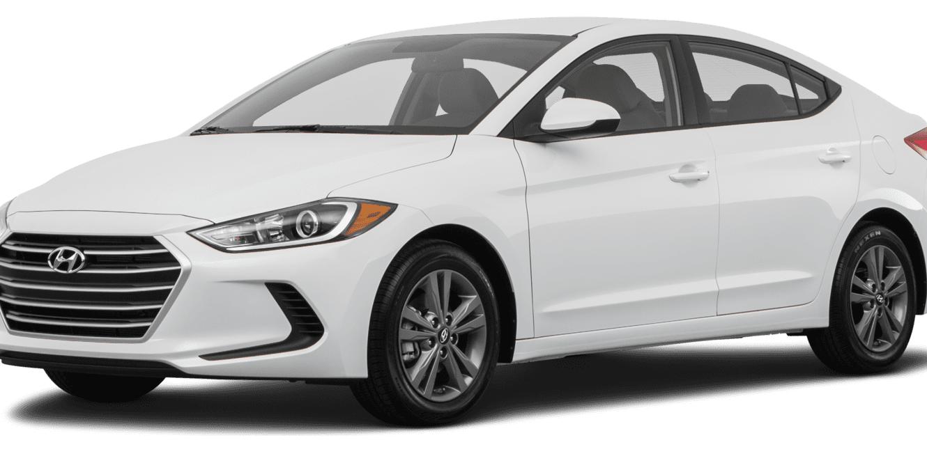 HYUNDAI ELANTRA 2018 KMHD84LF0JU596055 image