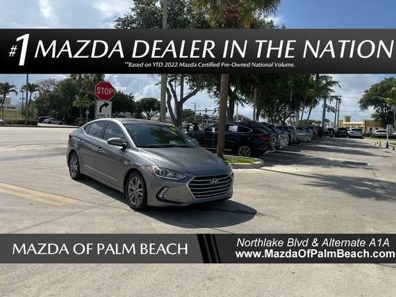 HYUNDAI ELANTRA 2018 KMHD84LF0JU450593 image