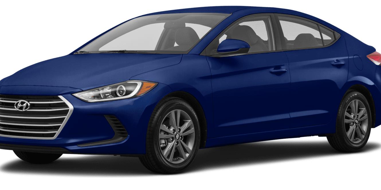 HYUNDAI ELANTRA 2018 5NPD84LF6JH221771 image