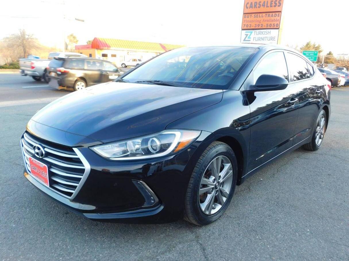 HYUNDAI ELANTRA 2018 5NPD84LF3JH370719 image