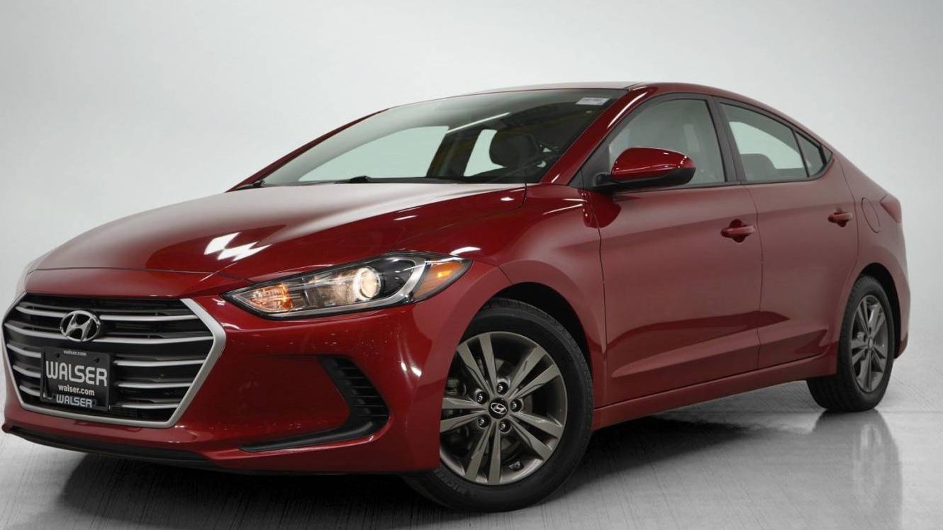 HYUNDAI ELANTRA 2018 5NPD84LF0JH235617 image