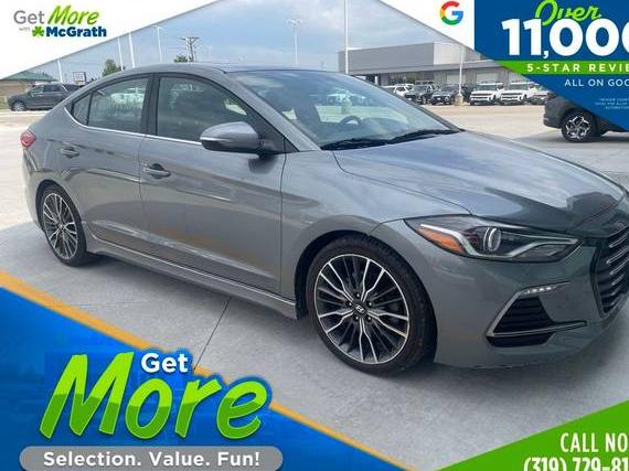 HYUNDAI ELANTRA 2018 KMHD04LB6JU467872 image