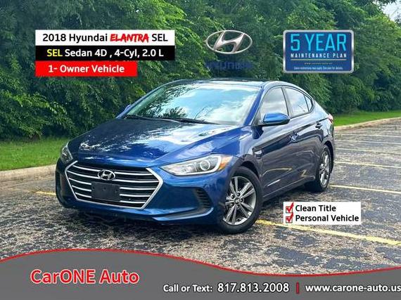 HYUNDAI ELANTRA 2018 5NPD84LFXJH332663 image