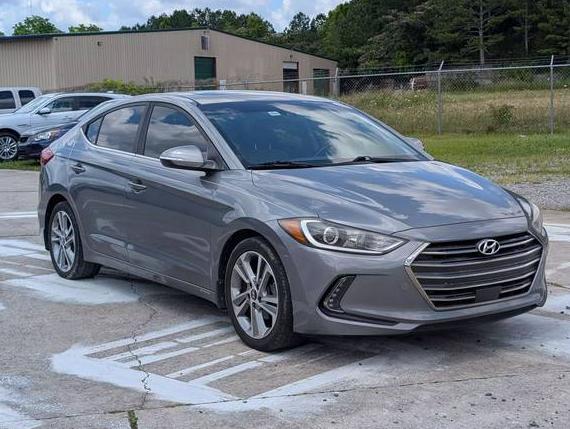 HYUNDAI ELANTRA 2018 KMHD84LF2JU658667 image