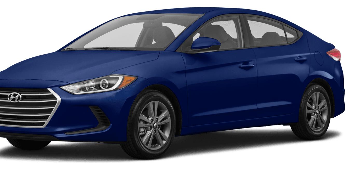 HYUNDAI ELANTRA 2018 KMHD84LF2JU548461 image