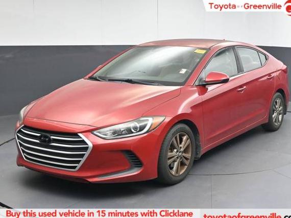 HYUNDAI ELANTRA 2018 5NPD84LF1JH234105 image