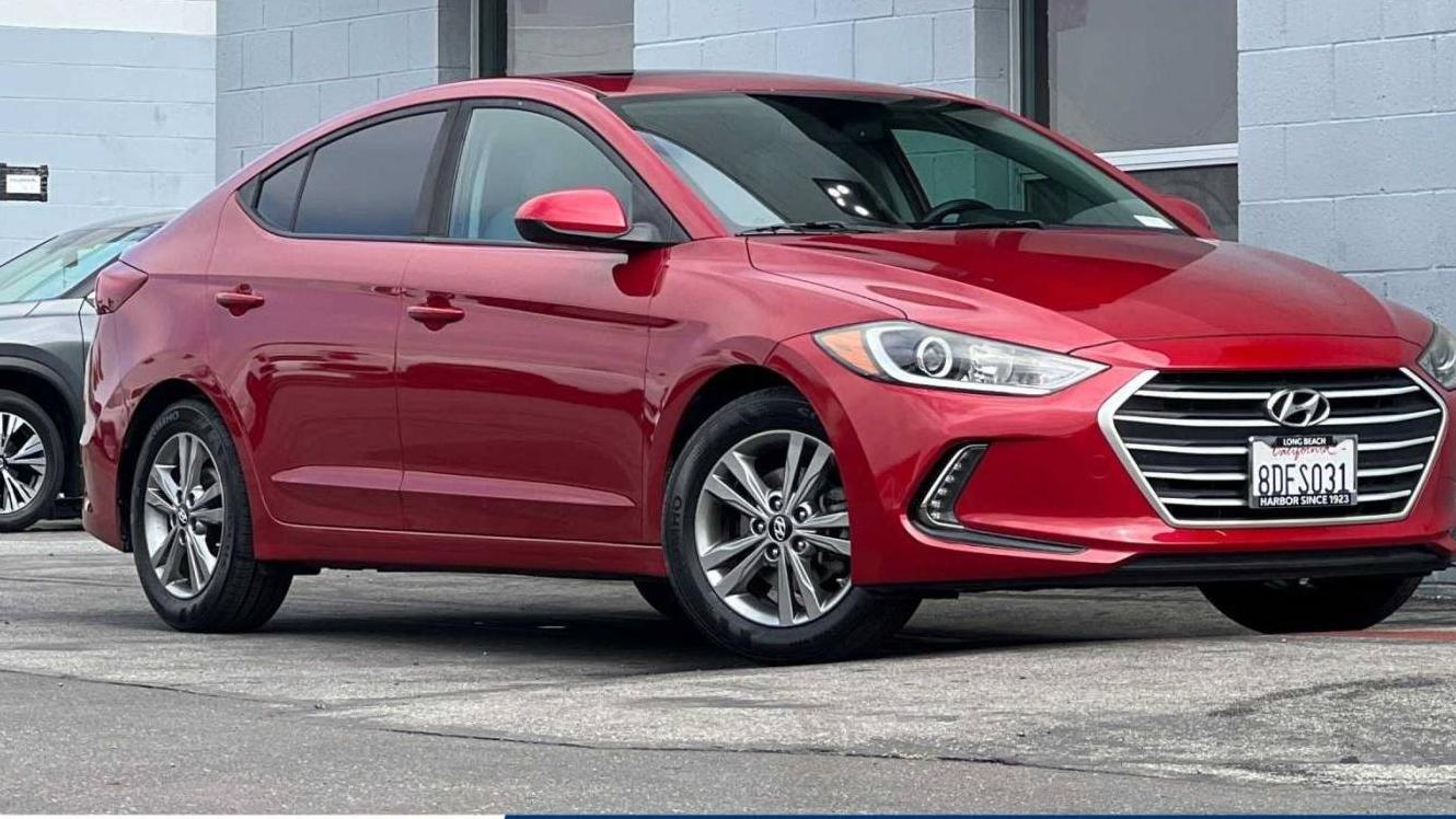 HYUNDAI ELANTRA 2018 KMHD84LF1JU471047 image