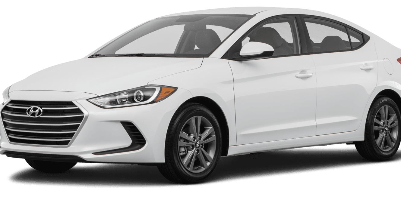 HYUNDAI ELANTRA 2018 KMHD84LF8JU496866 image