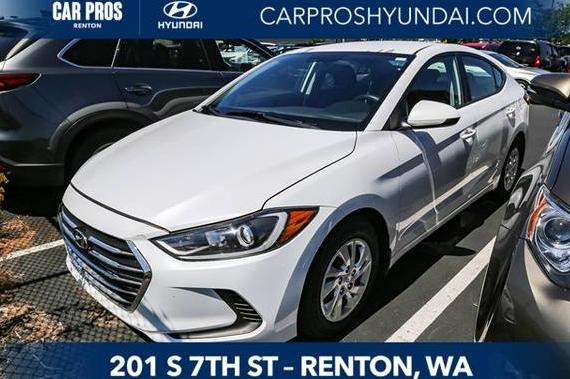 HYUNDAI ELANTRA 2018 5NPD74LF1JH317438 image