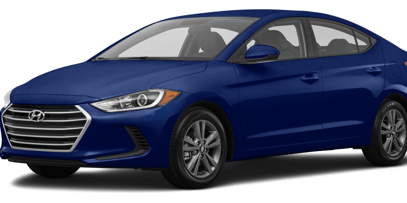 HYUNDAI ELANTRA 2018 KMHD84LFXJU591154 image