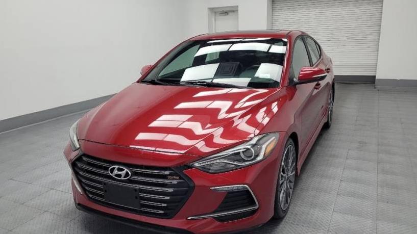 HYUNDAI ELANTRA 2018 KMHD04LB3JU482135 image