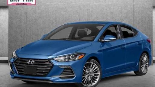 HYUNDAI ELANTRA 2018 KMHD04LB7JU558018 image