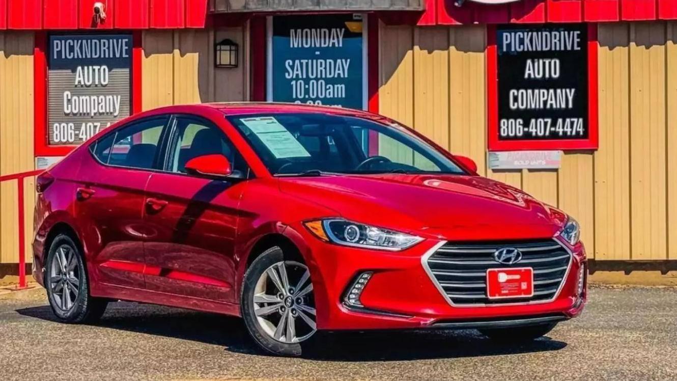 HYUNDAI ELANTRA 2018 KMHD84LF3JU542927 image