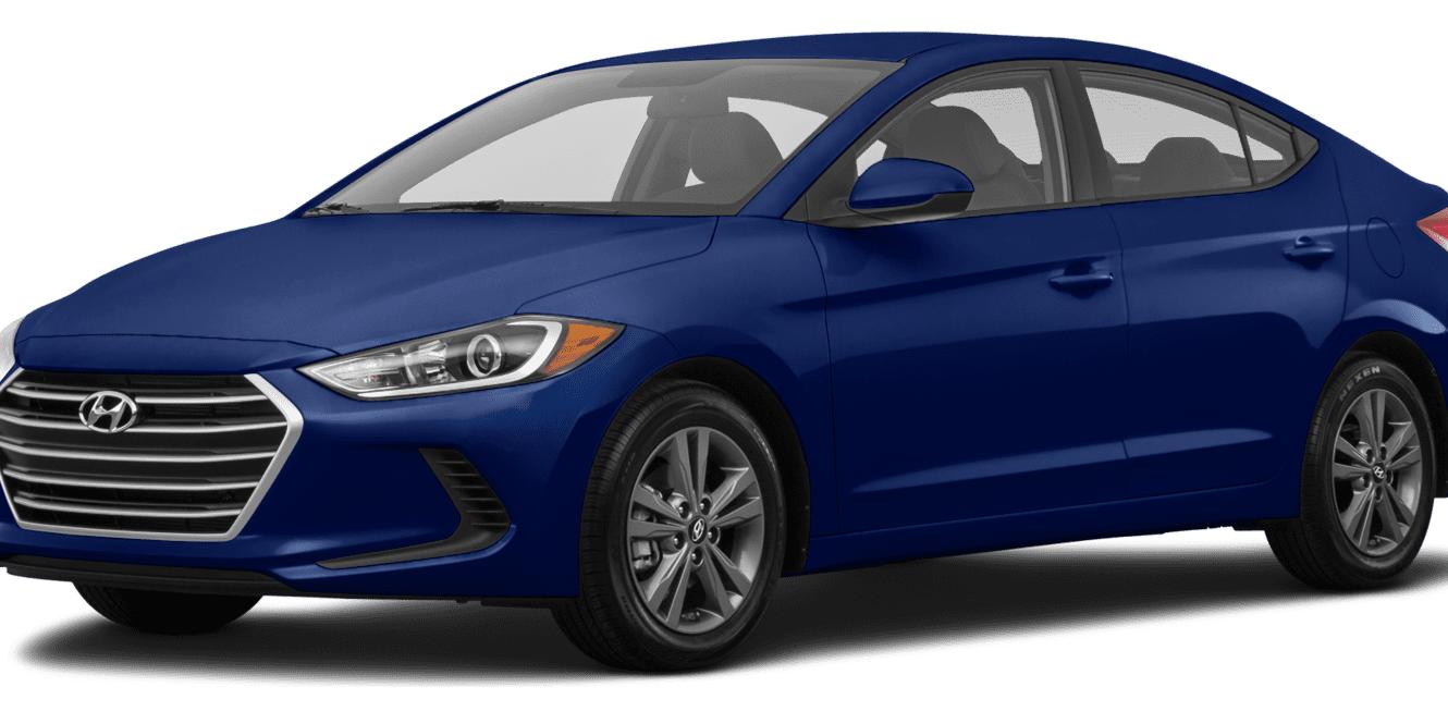 HYUNDAI ELANTRA 2018 5NPD74LF9JH344824 image