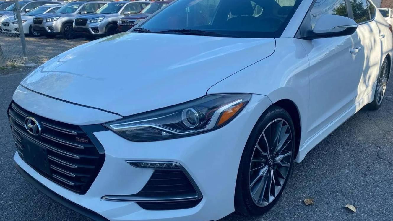 HYUNDAI ELANTRA 2018 KMHD04LBXJU521531 image