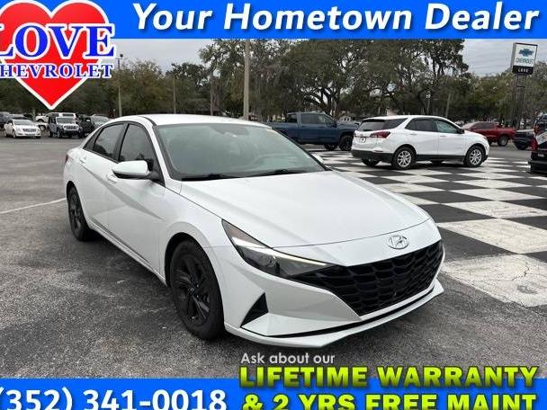 HYUNDAI ELANTRA 2021 5NPLM4AG1MH027091 image