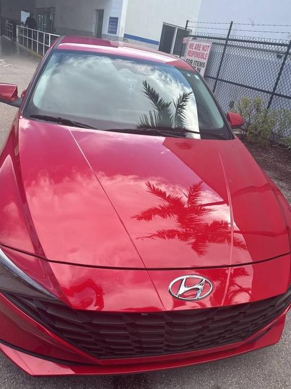 HYUNDAI ELANTRA 2021 5NPLL4AG0MH050476 image