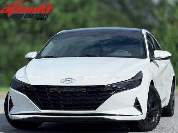 HYUNDAI ELANTRA 2021 5NPLM4AG0MH007382 image