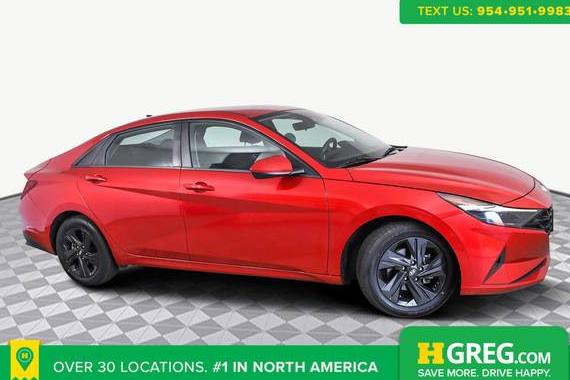 HYUNDAI ELANTRA 2021 5NPLM4AG8MH045412 image