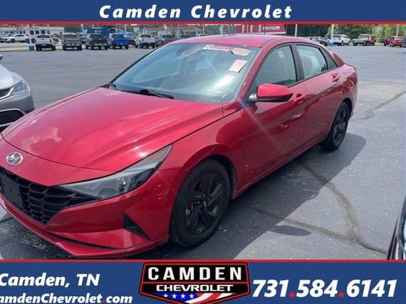HYUNDAI ELANTRA 2021 5NPLM4AG2MH017539 image