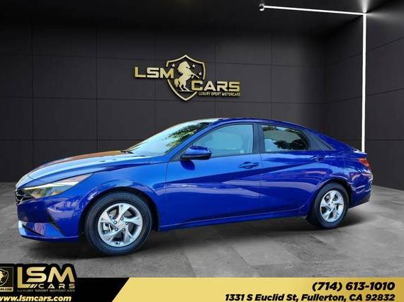 HYUNDAI ELANTRA 2021 5NPLL4AG3MH013843 image