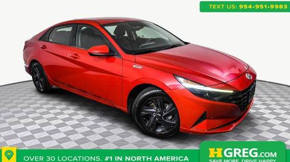 HYUNDAI ELANTRA 2021 5NPLM4AG5MH052527 image
