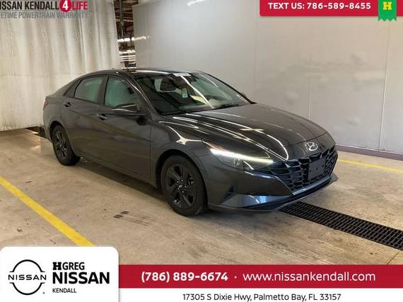 HYUNDAI ELANTRA 2021 5NPLM4AG5MH019012 image