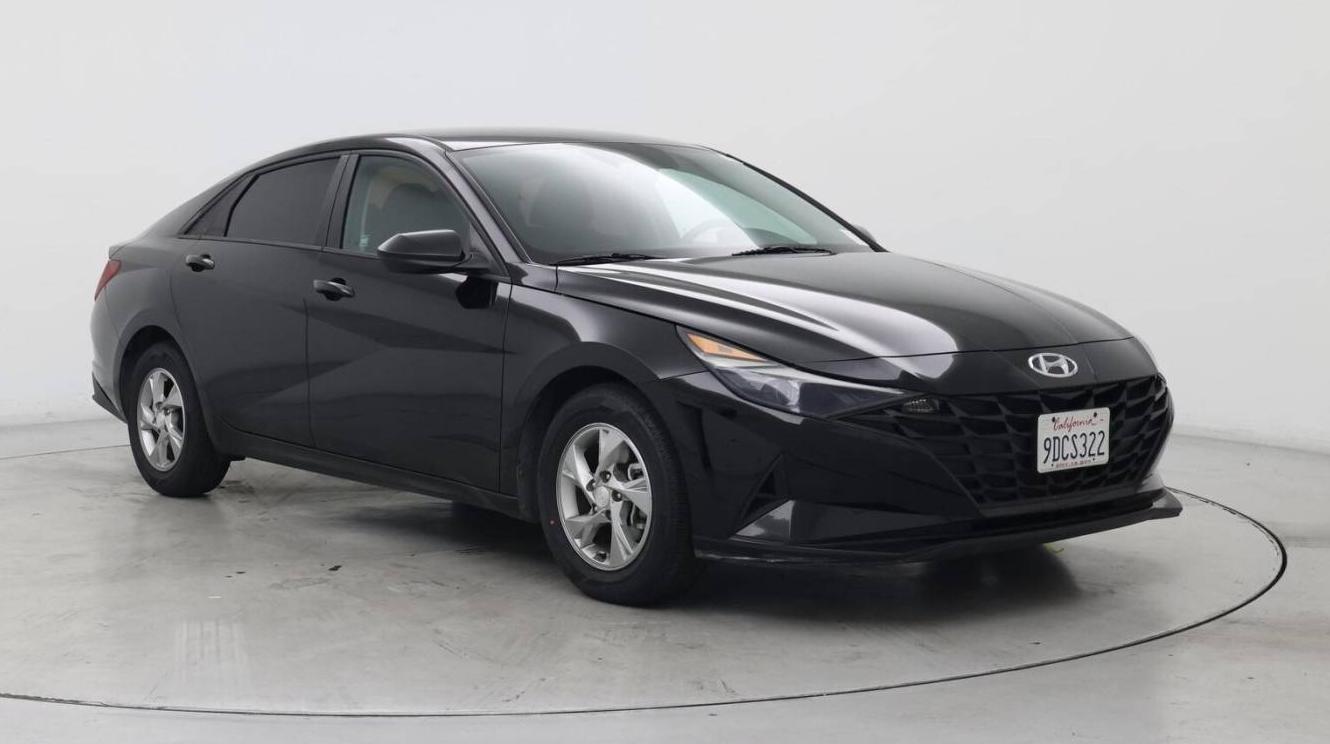 HYUNDAI ELANTRA 2021 5NPLL4AGXMH043180 image