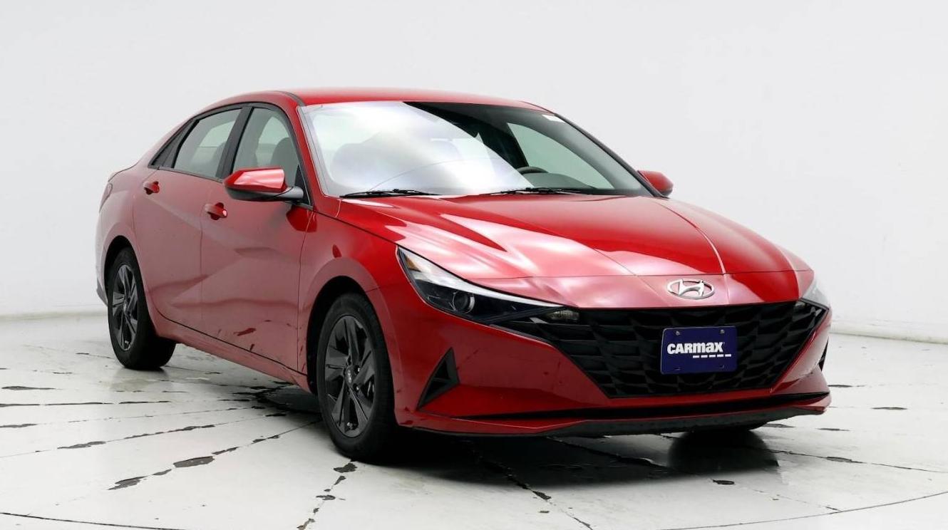 HYUNDAI ELANTRA 2021 5NPLM4AG7MH045613 image