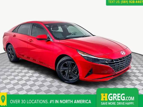 HYUNDAI ELANTRA 2021 5NPLM4AG9MH007364 image
