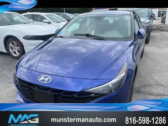 HYUNDAI ELANTRA 2021 5NPLM4AG2MH044157 image
