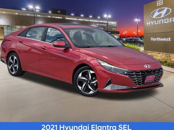 HYUNDAI ELANTRA 2021 5NPLN4AG6MH015337 image