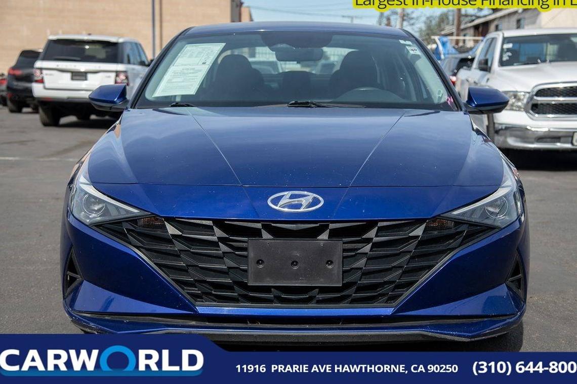 HYUNDAI ELANTRA 2021 5NPLM4AG4MH030261 image