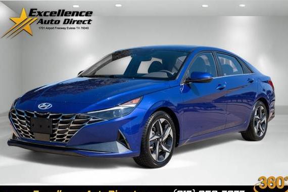 HYUNDAI ELANTRA 2021 5NPLN4AG4MH030631 image