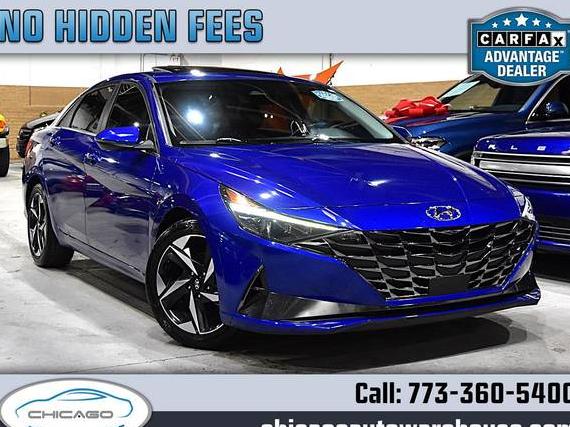HYUNDAI ELANTRA 2021 5NPLP4AG7MH026003 image