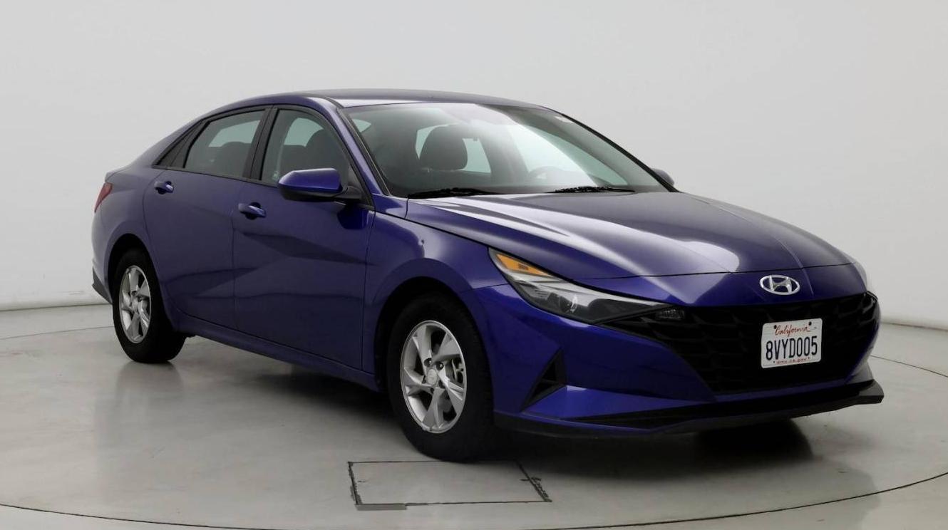 HYUNDAI ELANTRA 2021 5NPLL4AG9MH028038 image