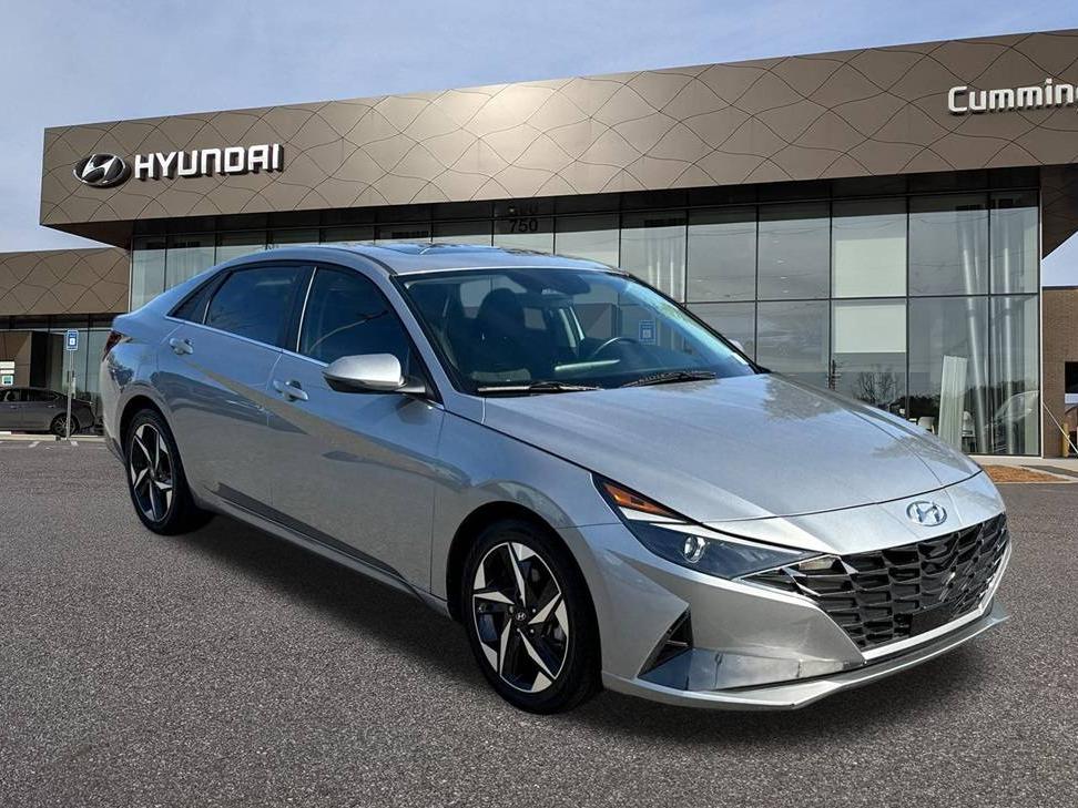 HYUNDAI ELANTRA 2021 5NPLN4AG8MH024265 image