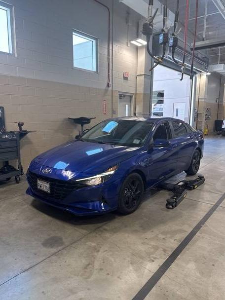 HYUNDAI ELANTRA 2021 5NPLM4AGXMH033715 image