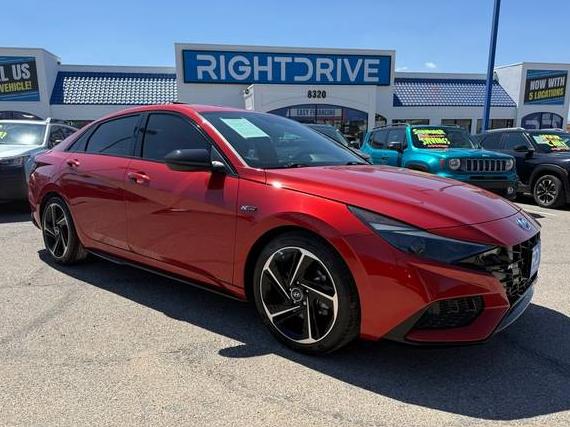 HYUNDAI ELANTRA 2021 KMHLR4AF7MU181010 image