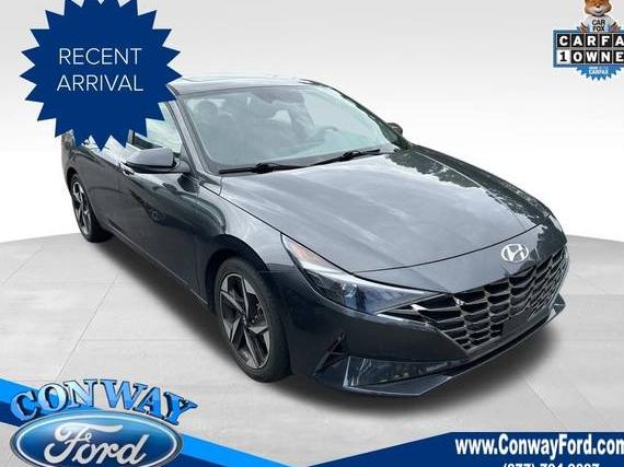 HYUNDAI ELANTRA 2021 5NPLN4AG2MH028621 image