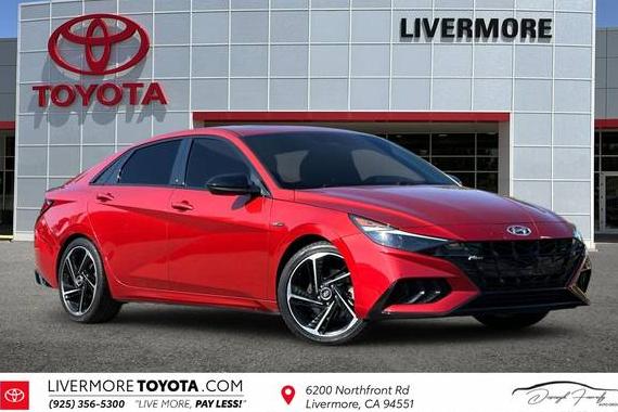 HYUNDAI ELANTRA 2021 KMHLR4AF8MU158495 image